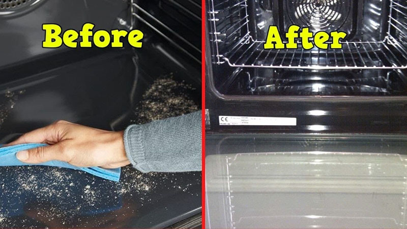 How to Clean the Dirtiest Oven in a Few Minutes!